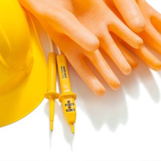 Rubber Work Gloves - Palm, Insulated, Grip, Heavy Duty for Concrete