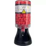 Earplug dispenser CONIC DISPLAY DeltaPlus