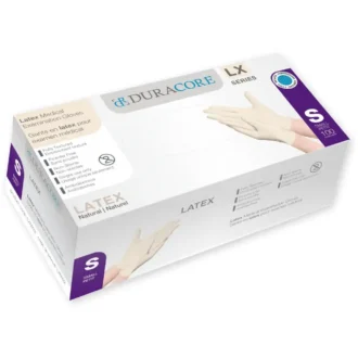 Medical Latex Gloves Powder Free Non-Sterile Duracore LX60 1000 pcs