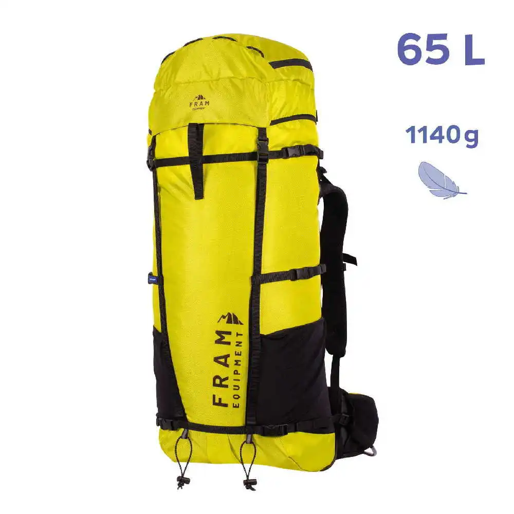 Hiking Backpack Lukla 65L L yellow Hiking Backpack Lukla 65L L yellow