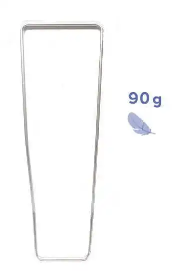 Aluminium frame for backpack