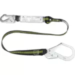 Shock Pack Lanyard 6 ft. with Regular and Large Hook DeltaPlus