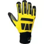 Cut resistant and shock resistant safety work gloves EOS VV900JA DeltaPlus