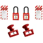 Safety Electrical Lockout Lock Kit 6 pcs Beian-Lock