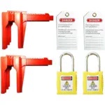Industrial Ball Valve Lockout Device Kit 6 pcs Beian Lock