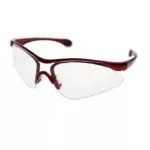 Safety Glasses JAZZ410 with Burgundy Frame DeltaPlus
