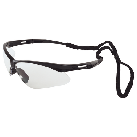 Safety Glasses OCTANE BLACK CLEAR DeltaPlus